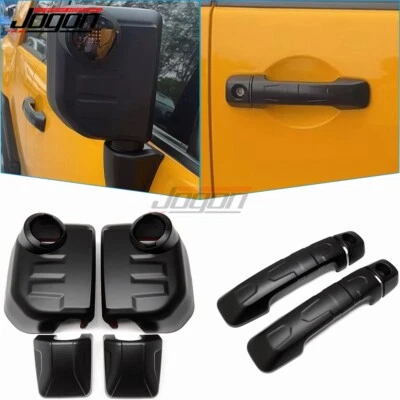 Tapones de manija de puerta y espejos retrovisores para Toyota FJ Cruiser 2007-2021 2022 Foto 1 de 4