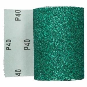 Hoja de papel de lijado de óxido de aluminio 5m x 115 mm grueso 40 papel de lija de arena - Imagen 1 de 3