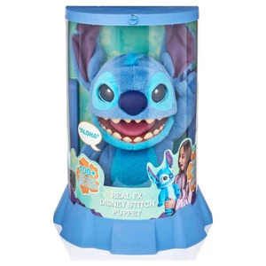 Real FX Disney Stitch Puppet 18''inch Interactive Plush Toy Sounds Realistic - Picture 1 of 10