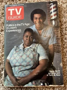 TV Guide Jan 18-24 1975 That’s My Mama Theresa Merritt Clifton Davis NY Metro Ed - Bild 1 von 3