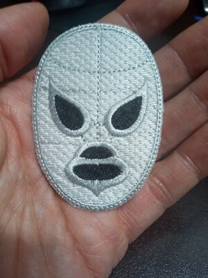 EL SANTO (LUCHADOR) MEXICAN WRESLER 2.75H X 2.0W, SEW ON - Image 1 of 2