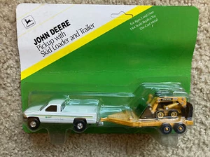 Ertl 1/64 Dodge Ram Pickup with John Deere 6675 Skidsteer and Trailer - Picture 1 of 4