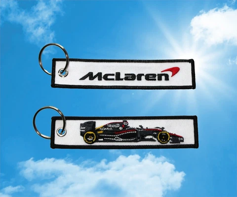 McLaren Formula one F1 keychain keyring key tag Cover