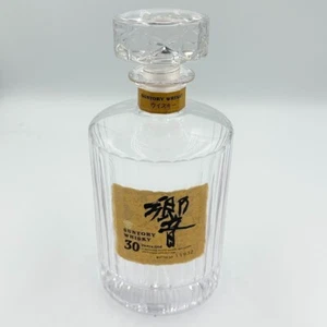 SUNTORY Whisky Hibiki Empty Bottle 30 Years Collection 11932 from Japan w/o Box - Picture 1 of 10