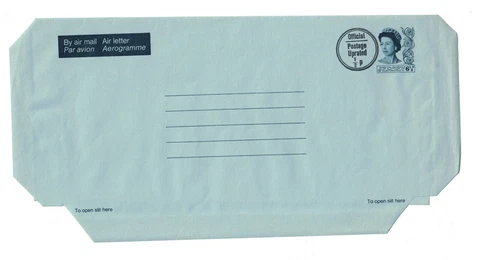 JERSEY air letter Cover