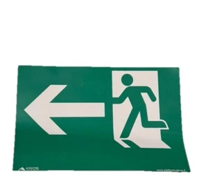 Adesivo Uscita Di Sicurezza 15x21 Stickers Emergency Exit - Foto 1 di 1