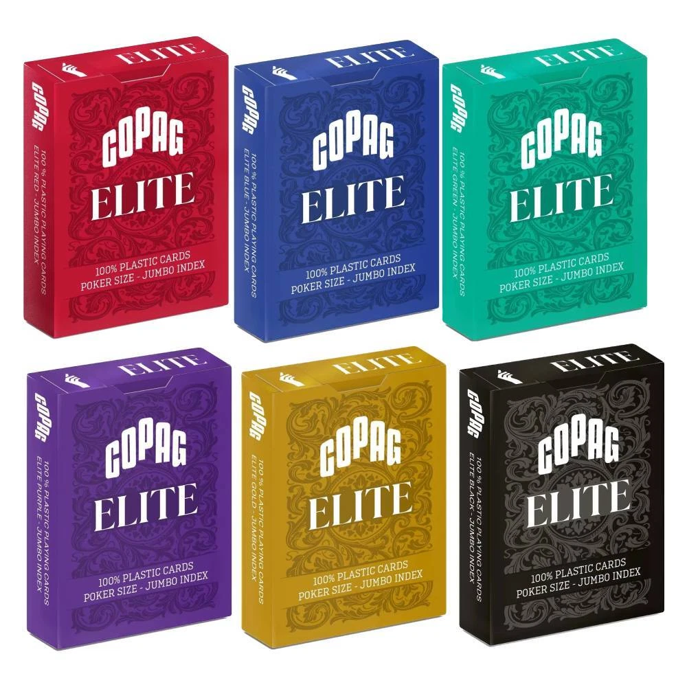 W&Berry Plastic Playing Cards - Bridge Size Jumbo Index Set With Cut Cards (Red & Blue)