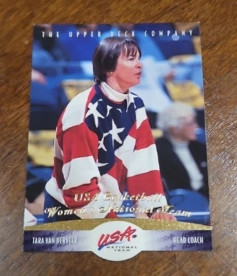 1996 Upper Deck USA #72 Tara VanDerveer - Image 1 of 2
