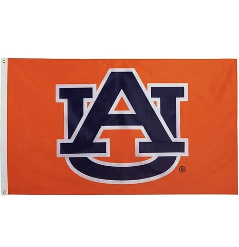 Auburn Tigers Large Flag 3 X 5 Foot Double Sided Cover