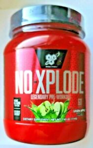 BSN N.O.-XPLODE Pre Workout Supplement, Fruit Punch - 60 Servings
