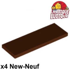 Lego 4x Tile plaque lisse 2x6 6x2 marron/reddish brown 69729 NEUF - Picture 1 of 1