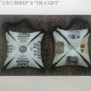 Homespun Elegance Cross Stitch Patterns ABC Sheep & Tis A Gift Sandra Sullivan - Picture 1 of 6