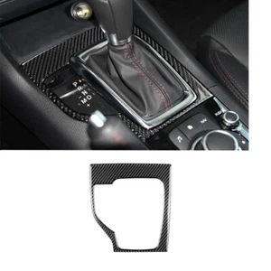 Cubierta de panel de caja de cambios de fibra de carbono para Mazda 3 Axela 2013-2016 tipo A - Imagen 1 de 9