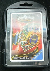 RARE - POWER RANGERS GIANT CARD GAME - MYSTIC FORCE - RAVENSBURGER - GERMAN MADE - Bild 1 von 4