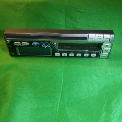 SANYO FXCD-500 CD CAR STEREO SANYO FXCD-500 FACEPLATE ONLY OEM - Image 1 of 2