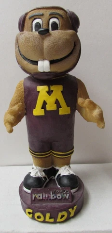 University of Minnesota - Goldy Gopher Wrestling Bobblehead! (No Box) Cover
