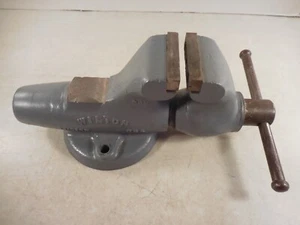 Vtg Wilton Chicago USA 9300 BULLET VISE 3" Jaw NON SWIVEL - Picture 1 of 13