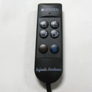 6214 Golden ZK756HCL 6 Button Hand Control - Picture 1 of 3