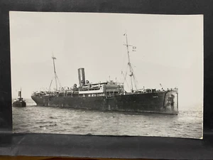 PORTO, Steam Lines/Cargo Ships From The World 1880-1930, Photo 5.5" x 3.5" - Picture 1 of 2