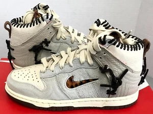 NIKE X BODEGA DUNK HI BDGA FRIENDS & FAMILY SAIL OFF WHITE SZ 4 CZ8125-100 - Picture 1 of 5