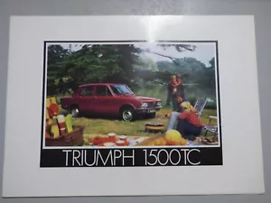 Folleto de venta de autos Triumph 1500 TC 1973 - Imagen 1 de 3