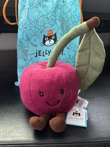 NWT JELLYCAT Cherry Amuseables Authentic - Picture 1 of 2