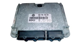 VW Seat Skoda Motorsteuergerät Steuergerät 038906018GM 0281010181 IMMO OFF PLUG&PLAY - Bild 1 von 2
