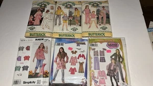 Mädchen Kleidung Muster Kohl Patch Butterick Simp Lizzy McGuire Hannah Montana - Bild 1 von 3