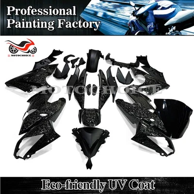 Forged Carbon Fiber Fairing Kit For Kawasaki Ninja 650R ER-6F 2009-2011 Bodywork Foto 1 de 4