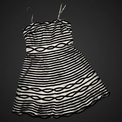 Adrianna Papell Party Dress Size 10 Silver Fit Flare Strapless NWOT - Image 1 of 4