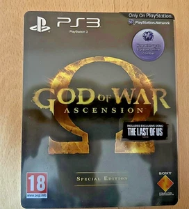 God Of War Ascension Special Edition Steelbook Collectors Sony CIB PS3 - Picture 1 of 5