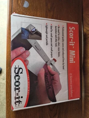 Scor-it Mini Scoring Board Inches or Metric, 9-3/8 x 7" tool - Image 1 of 2