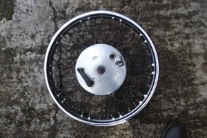 TRIUMPH 3TA 5TA T100A T21 18 INCH FRONT WHEEL DUNLOP RIM 22 - Picture 1 of 6