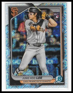 2024 Bowman Chrome #67 Jung Hoo Lee Mojo Refractors - Picture 1 of 2