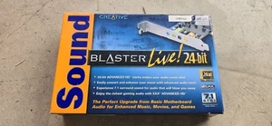 Creative Sound Blaster Live! PCI 24BIT NUEVO EN PAQUETE ORIGINAL - Imagen 1 de 6
