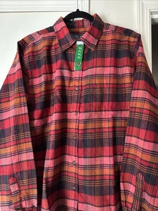 NORTHERN EXPEDITION LIMITED XL FLANELLHEMD ROT KARIERT CHINA - Bild 1 von 6