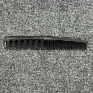 Cleopatra Serie 7 Zoll runder grau/schwarzer Farbverlauf Finger Waver Kamm schwarz #415 - Bild 1 von 6