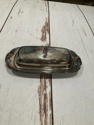 WW A ROGERS PLATO DE MANTEQUILLA PLATEADO Foto 1 de 4