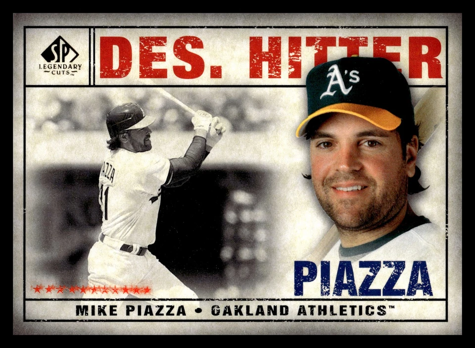 2008 SP Legendary Cuts #93 Mike Piazza - Image 1 of 2