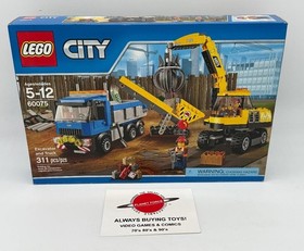 Excavator And Truck 60075 Lego City NEW Sealed