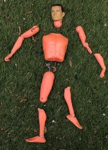 VINTAGE TOMMY GUNN FIGURE, SPARES REPAIRS, DEBENHAMS EXCLUSIVE ZODIAC - Picture 1 of 20