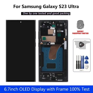 Pantalla OLED Pantalla Táctil Digitalizador Reemplazo Para Samsung Galaxy S23 Ultra S918 - Imagen 1 de 19