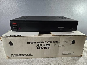 Adcom GFA-535 Power amplifier- Nice! - Picture 1 of 6