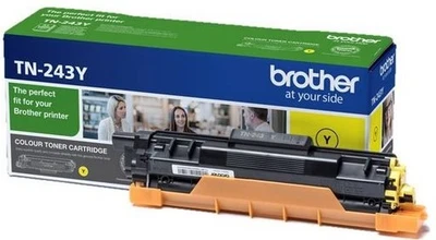 Brother TN-243Y Toner Cartridge 1 Pz Original Yellow - Image 1 of 2