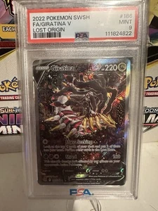 Pokemon 2022 Giratina V 186/196 Alt Art Lost Origin PSA 9 TCG - Picture 1 of 2