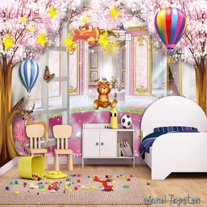 Vlies Fototapete Wandtapete Wandbilder Fantasy Kinderzimmer Prinzessinnen 2868 - Picture 1 of 4