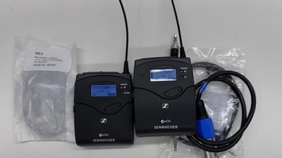Sennheiser EW 122P G4 Receptor Transmisor ME4 Lav Rango A 516-558MHz NUNCA USADO Foto 1 de 4
