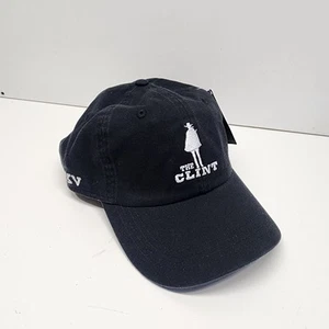 The CLINT EASTWOOD "The CLINT" Cap Hat Golf Carmel California Black Canvas - Picture 1 of 8