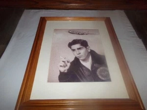 Vintage Air Force Soldier Lithograph Boeing  Stratofreighter Bomber Jacket - Picture 1 of 9