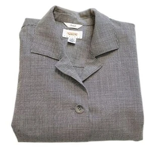 Talbots Damen Wolljacke Hahnentritt kariert Größe 2 - Bild 1 von 8